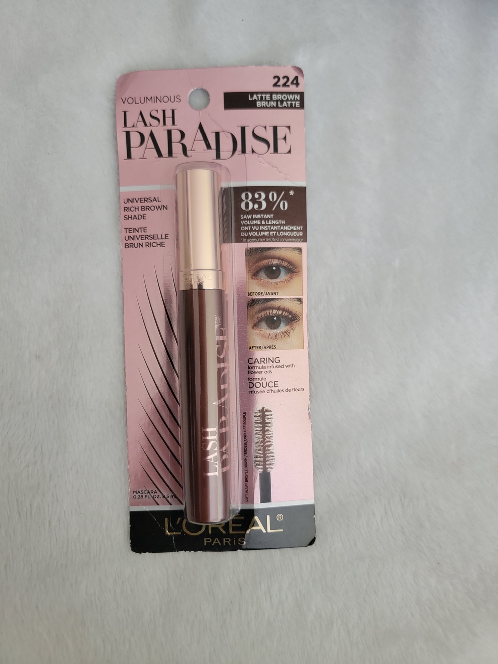 L'Oreal Lash Paradise Voluminous Mascara — Latte Brown